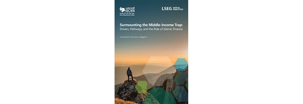Original IsDBI–LSEG visual accompanying the June 2026 middle-income-trap report announcement.