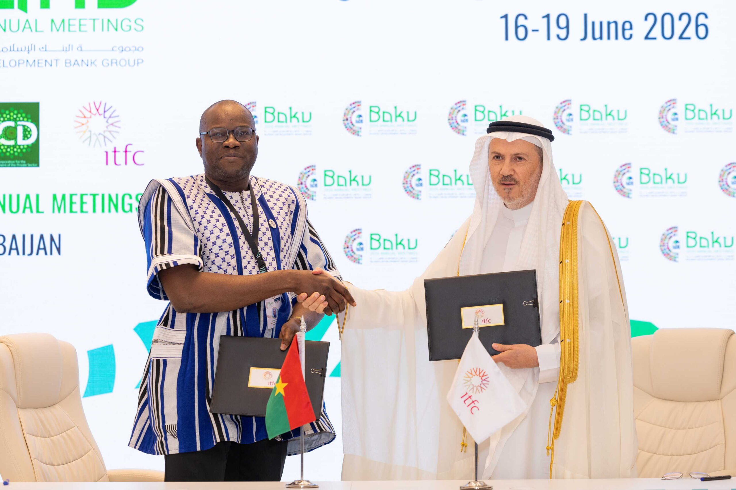 ITFC agreement signing for Burkina Faso, original issuer media June 2026