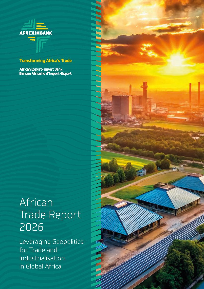 Original cover of Afreximbank's Africa Trade Report 2026