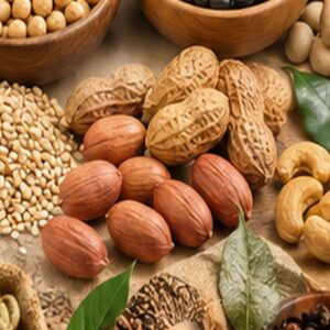 Oilseeds and nuts category illustration from supplied catalogue